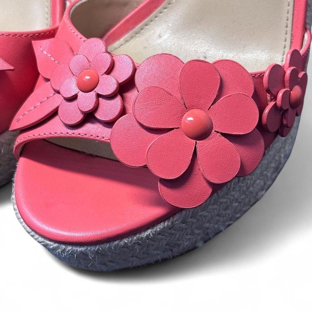 Michael-kors Women's Pink and Orange Sandals - Picture 4 of 6